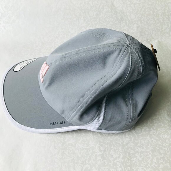 Adidas Women Aeroready  Running Athletic Cap Hat  Adjustable Strap Back UPF 50 - Picture 4 of 5